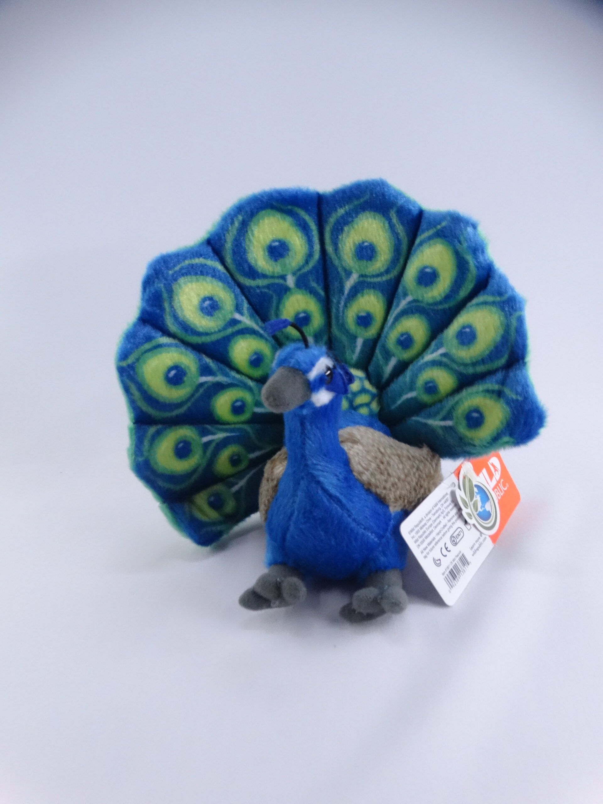 peluche pavo real