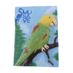 Cuadro yeso pintado cotorro