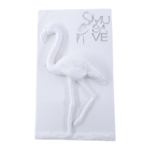 cuadro no pintado flamingo